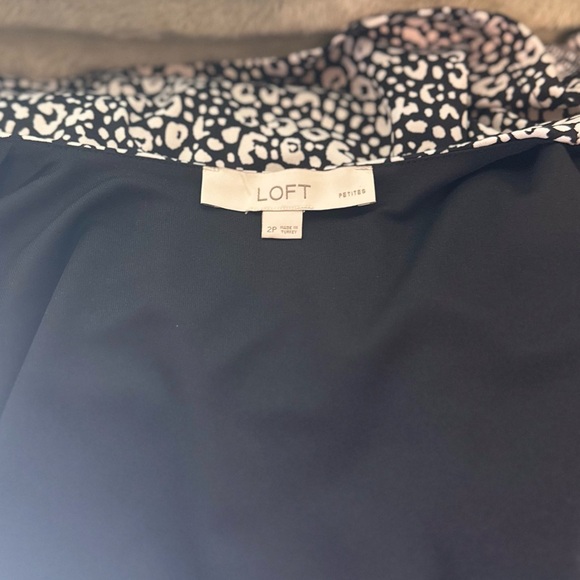 Pre-loved! Loft Elegant Black and White  Dress - Picture 13 of 14